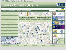 Tablet Screenshot of lvivska.viaregia.org